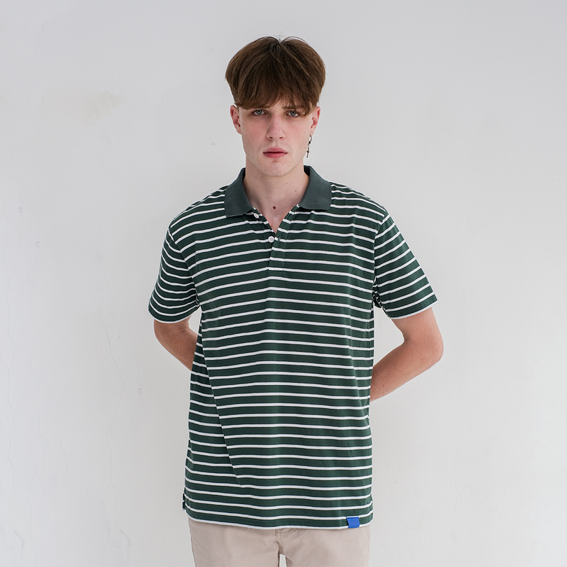 polo stripe green (3)